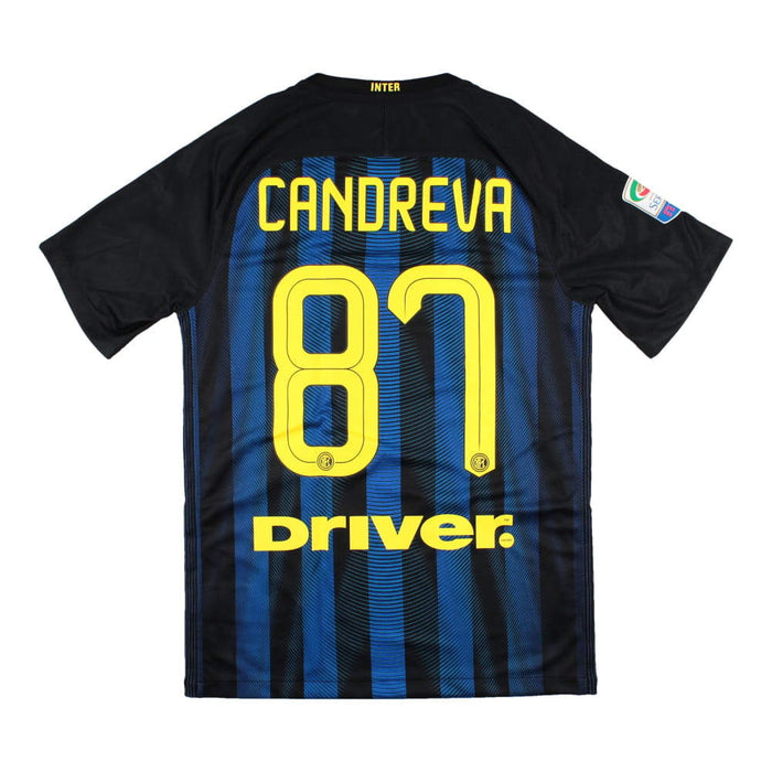 Inter Milan 2016-17 Home Shirt (S) Candreva #87 (BNWT)