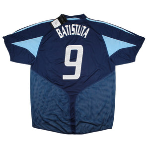 Argentina 2004-05 Away Shirt (XL) Batistuta #9 (BNWT)_0