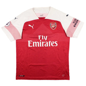 Arsenal 2018-2019 Home Shirt (Lacazette #9) (L) (Good)_1