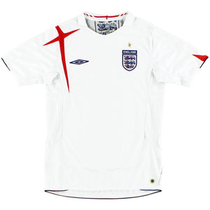 England 2005-2007 Home Shirt (XL) (Very Good) (Your Name)_3