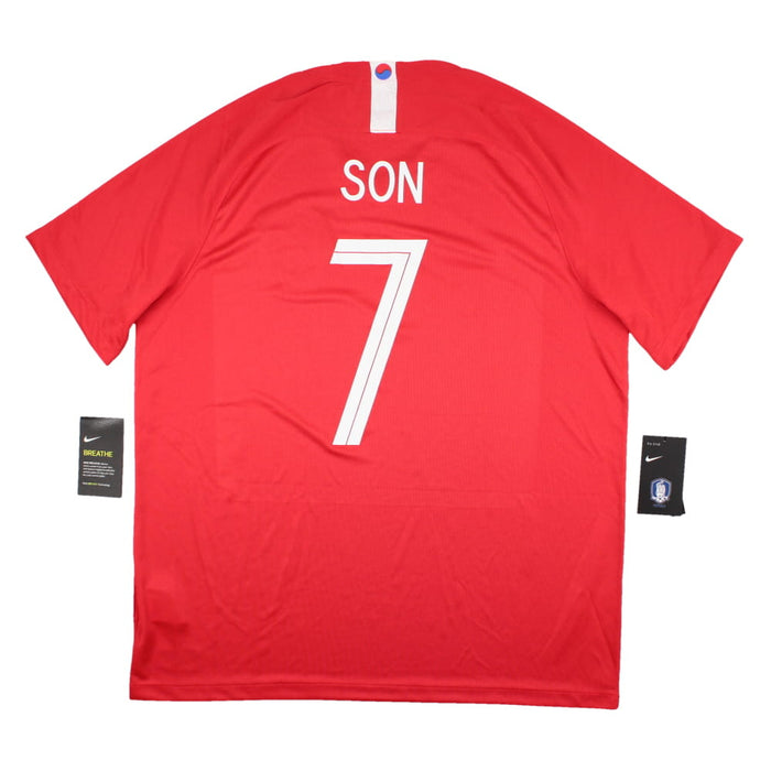 South Korea 2018-19 Home Shirt (Son #7) (XL) (BNWT)