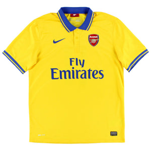 Arsenal 2013-14 Away Shirt (Good)_0