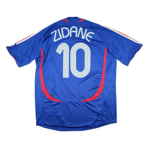 France 2006-07 Home Shirt (Zidane #10) (XL) (Excellent)_0