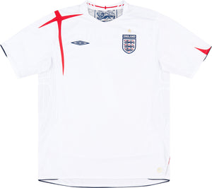 England 2007-09 Home Shirt (XLB) (Fair) (Your Name)_3