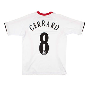 Liverpool 2005-06 Away Shirt (Gerrard #8) (XXS) (Very Good)_0