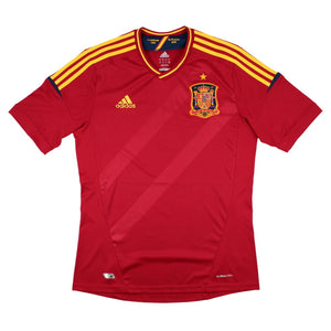 Spain 2012-13 Home Shirt (M) (Excellent)_0