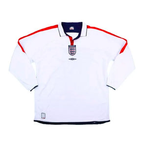 England 2003-05 Long Sleeve Home Shirt (XL) (Good)_0