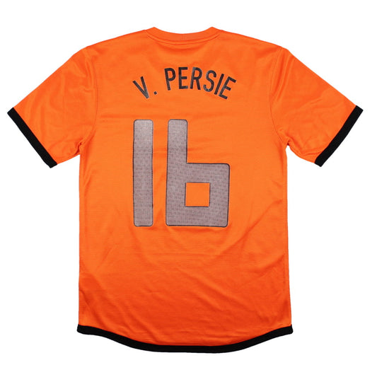 Holland 2012-13 Home Shirt (S) V. Persie #16 (Very Good)_0