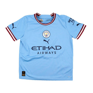 Manchester City 2022-23 Home Shirt (SB 9-10) (Haaland #9) (Mint)_1