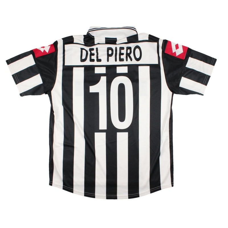 Juventus 2001-02 Home Shirt (M) Del Piero #10 (Very Good)_0