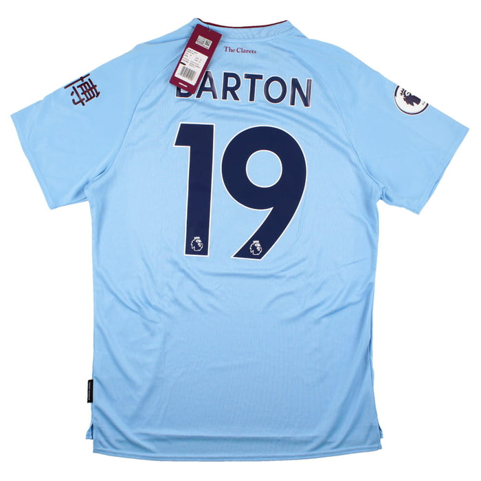 Burnley 2019-20 Away Shirt (M) (Barton #19) (BNWT)