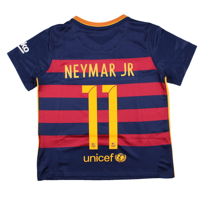 Barcelona 2015-16 Home Shirt (XLB) Neymar Jr #11 (Mint)