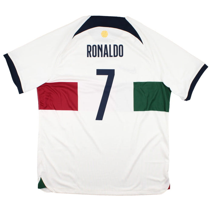 Portugal 2022-23 Away Shirt (XL) Ronaldo #7 (Very Good)