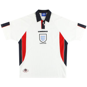 England 1997-99 Home Shirt (XL) (Excellent) (Your Name)_3