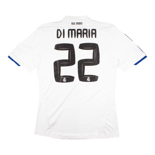 Real Madrid 2010-11 Home Shirt (M) Di Maria #22 (Excellent)_0