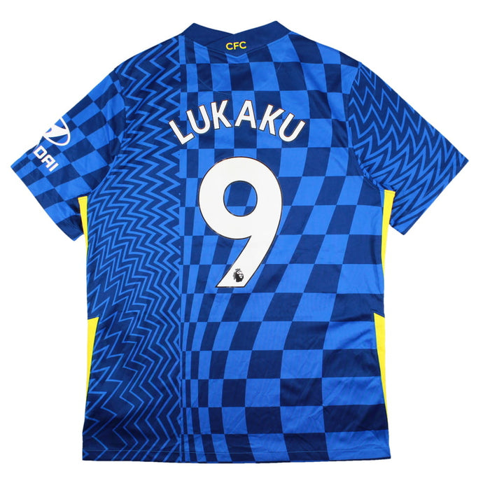 Chelsea 2021-22 Home Shirt (S) Lukaku #9 (BNWT)