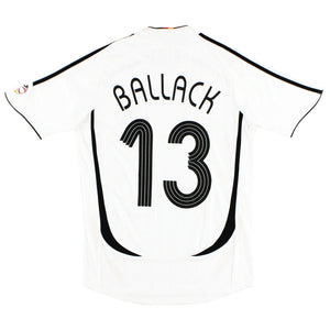 Germany 2006-08 Home Shirt (M) Ballack #13 (Excellent)_0