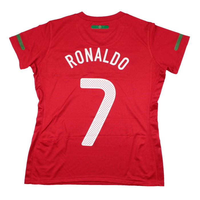 Portugal 2010-11 Home Shirt (Ronaldo #7) (Size 8-10) (Mint)