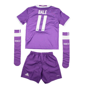 Real Madrid 2016-17 Away Infant Kit (Bale #11) (5-6y) (Mint)_0