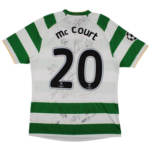 Celtic 2008-10 Home Shirt (L) McCourt #20 (Fair)_0