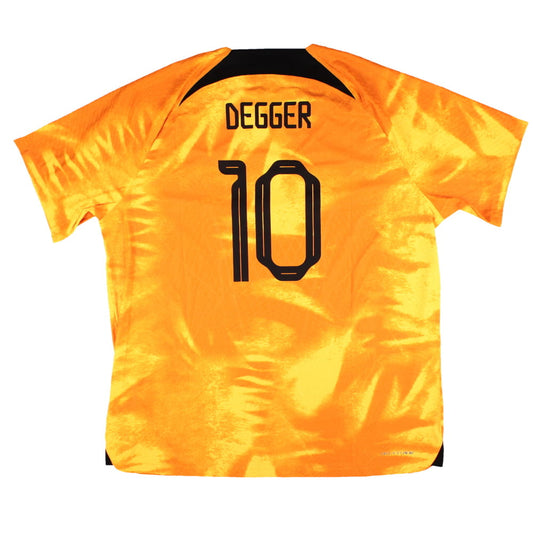Holland 2022-23 Home Shirt (XXL) Degger #10 (BNWT)_0