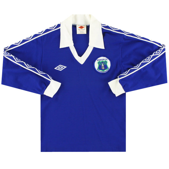 1978-79 Everton Umbro Home Shirt L/S S