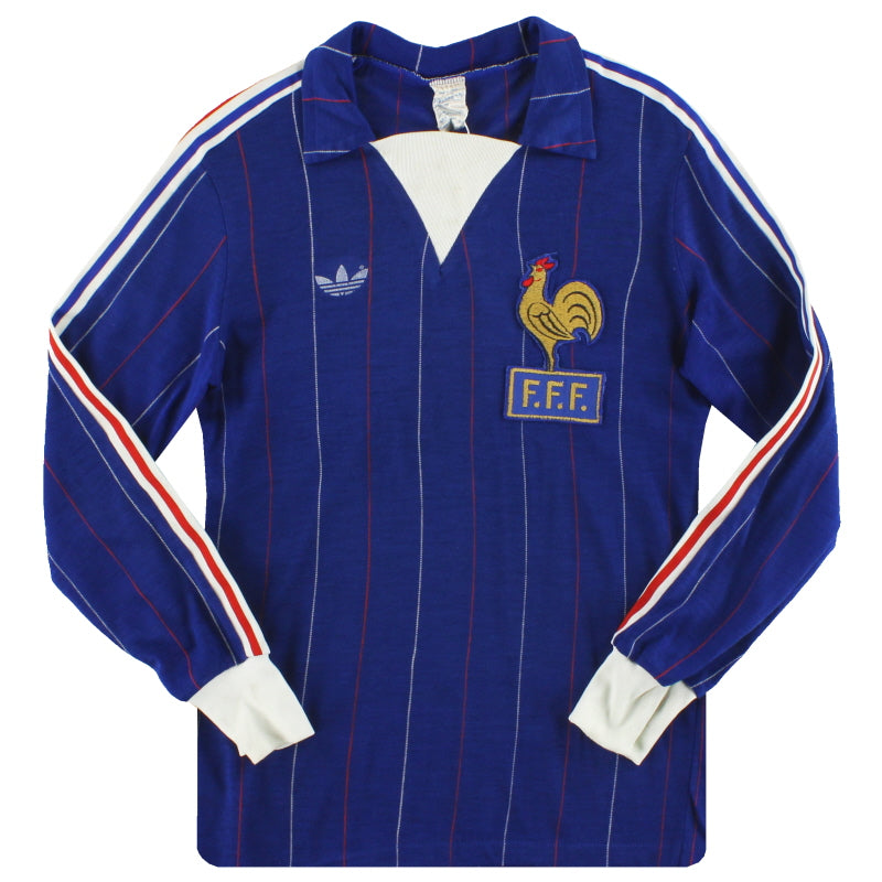 1980-82 France adidas Home Shirt L/S