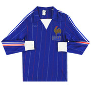 1980-82 France adidas Home Shirt L/S Y - Classic Football Kit