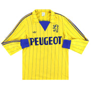 1981-82 Sochaux adidas Match Issue Home Shirt #12 L/S