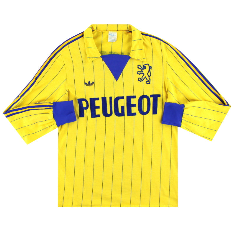 1981-82 Sochaux adidas Match Issue Home Shirt #12 L/S