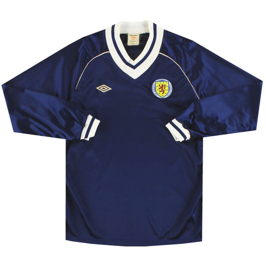 1982-85 Scotland Umbro Home Shirt L/S