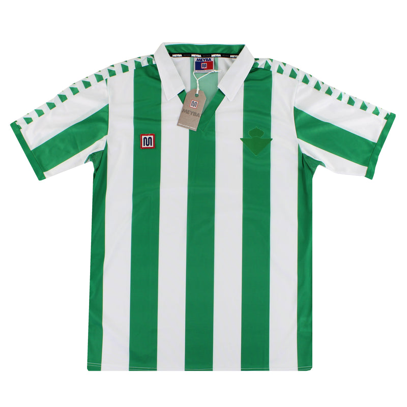1982-85 Los Verdiblancos Meyba Re-Issue Home Shirt *BNIB* XXL