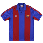 1982-89 Barcelona Meyba Home Shirt Y - Classic Football Kit