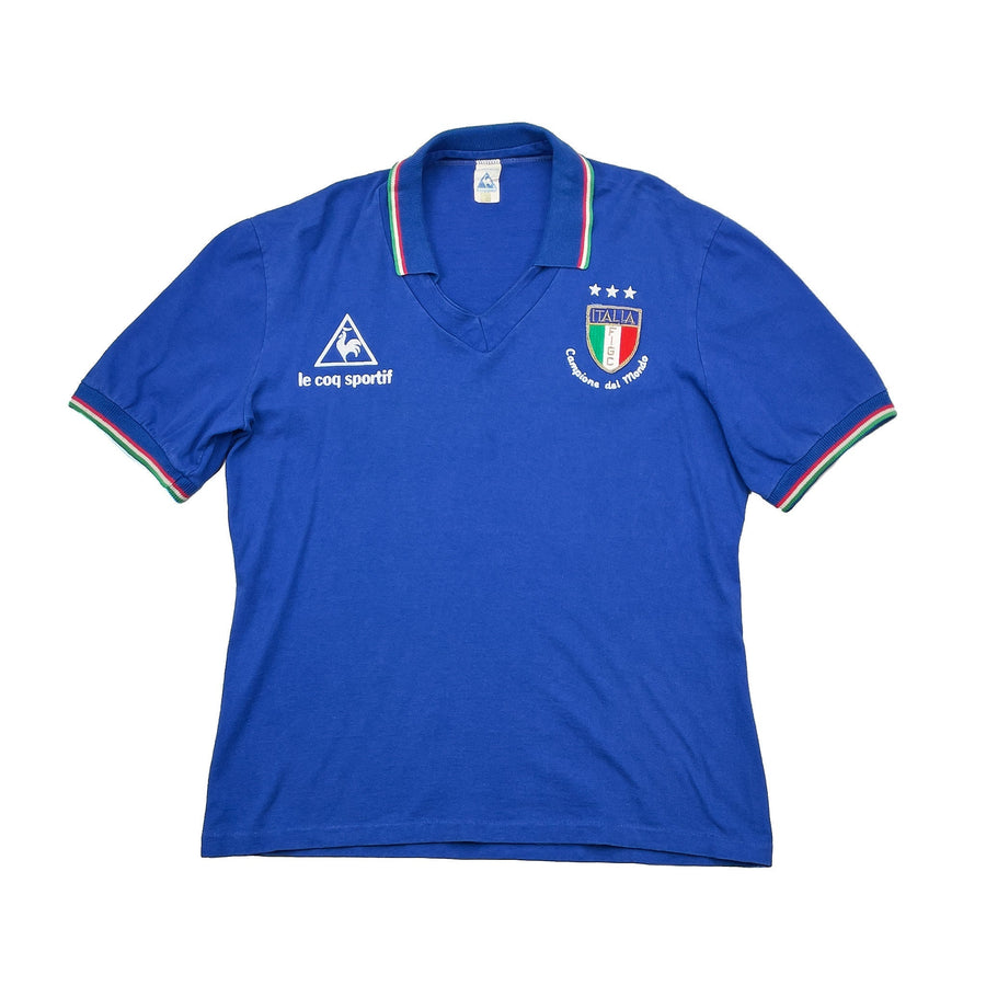 1982 Italy *Champions* Home Shirt (M) Le Coq Sportif