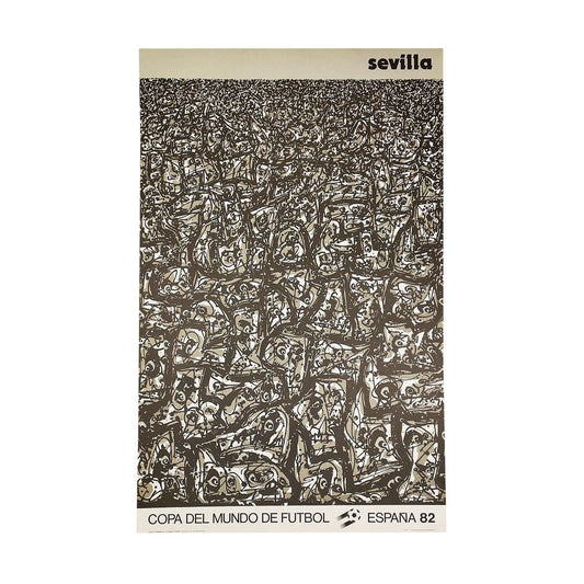 1982 Sevilla Copa Del Mundo De Futbol Espana Original Print