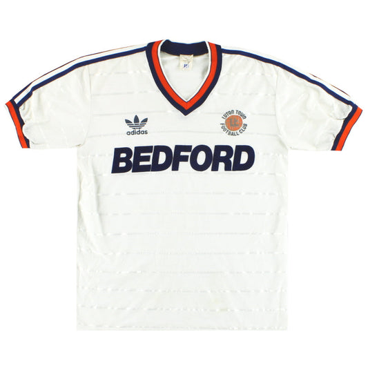 1984-85 Luton Town adidas Home Shirt S