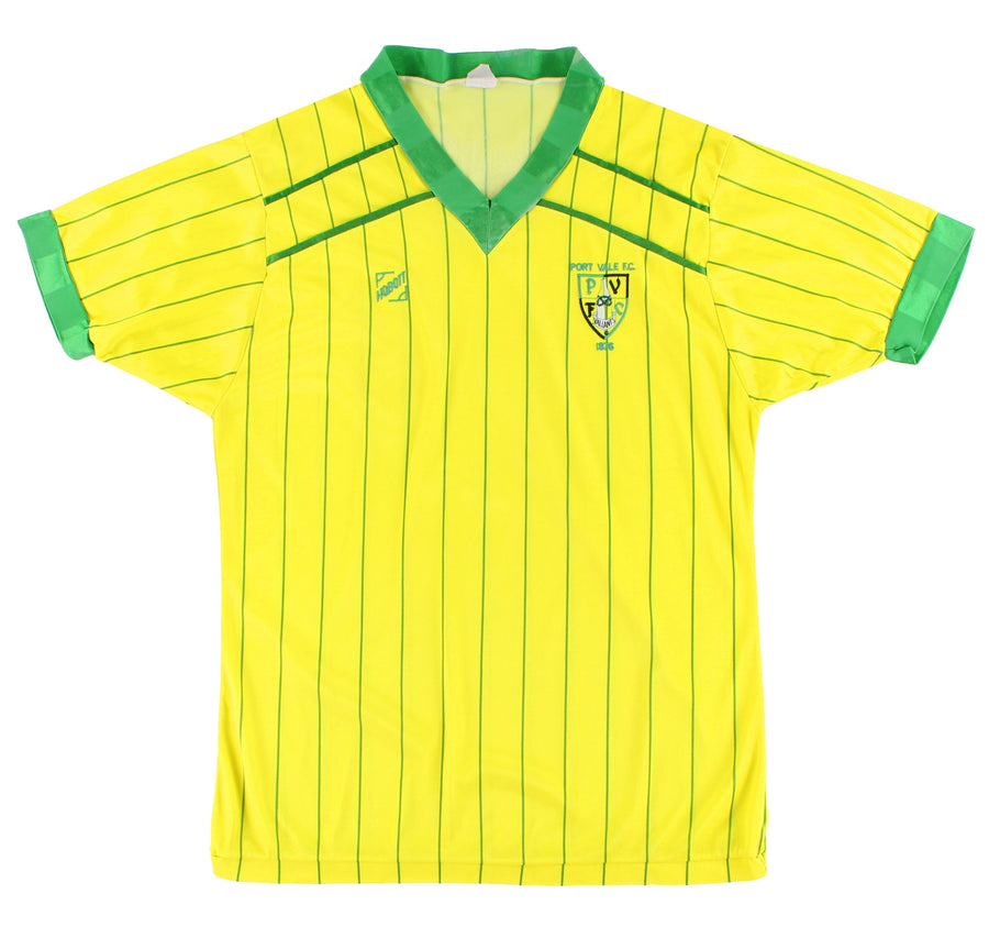 1984-86 Port Vale Hobott Away Shirt L