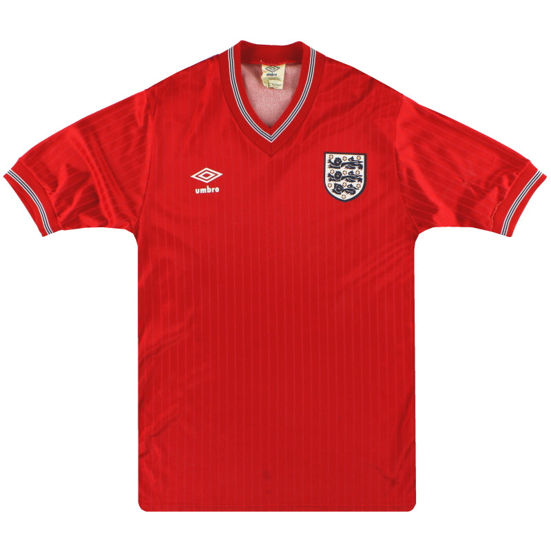 1984-87 England Umbro Away Shirt *Mint* L.Boys - Classic Football Kit