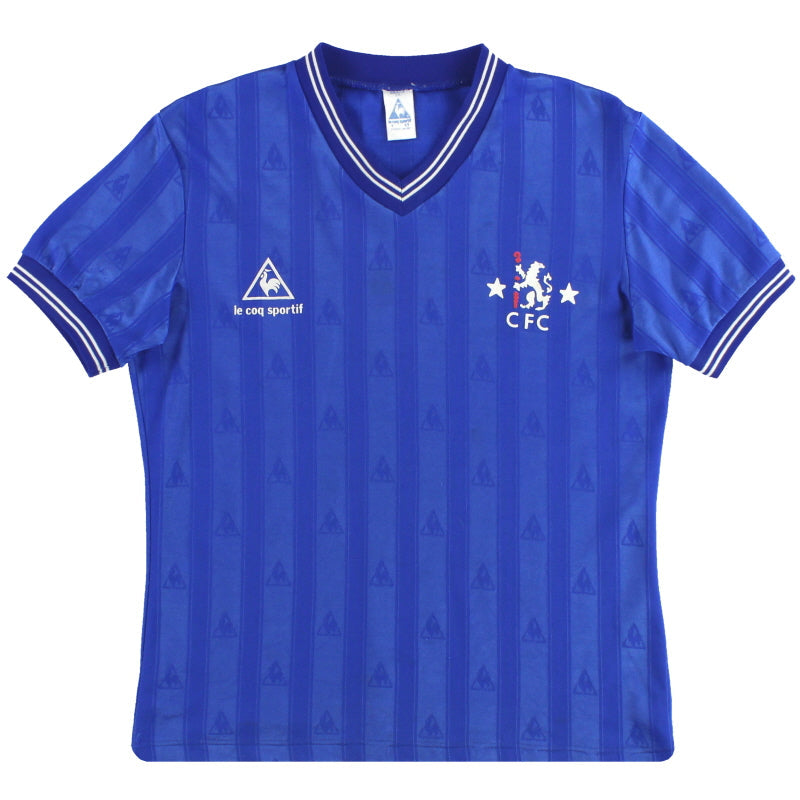 1985-86 Chelsea Le Coq Sportif Home Shirt Y