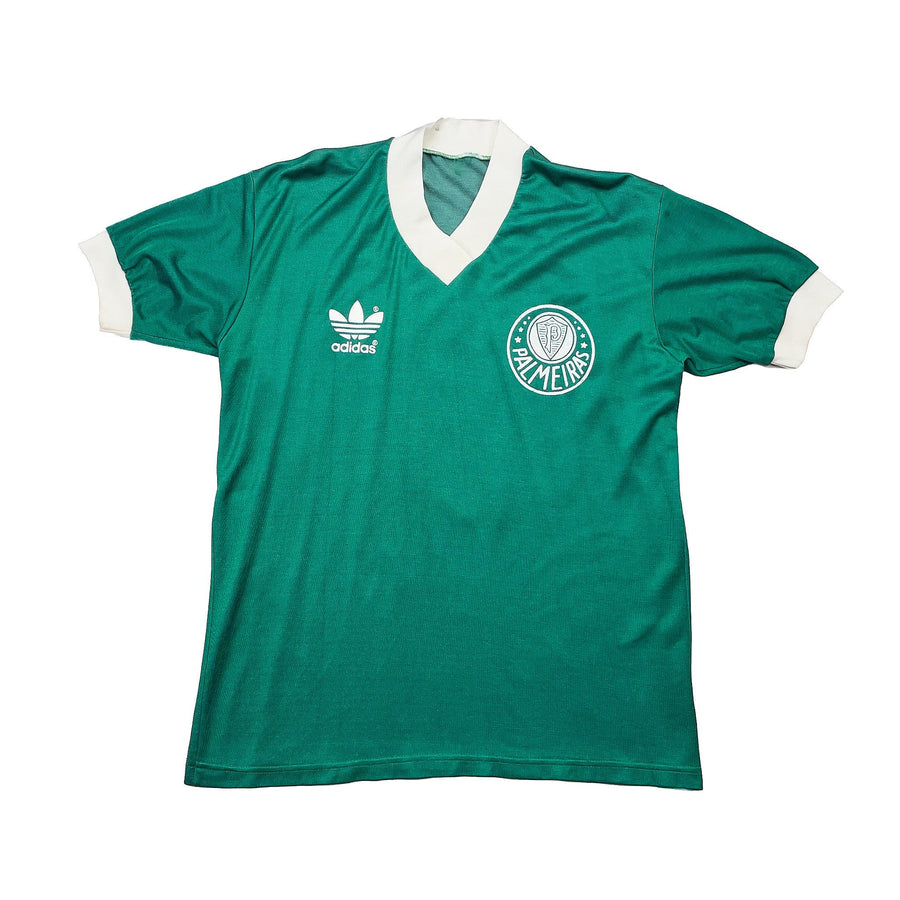 1985/87 Palmeiras #7 Home Shirt (M) Adidas