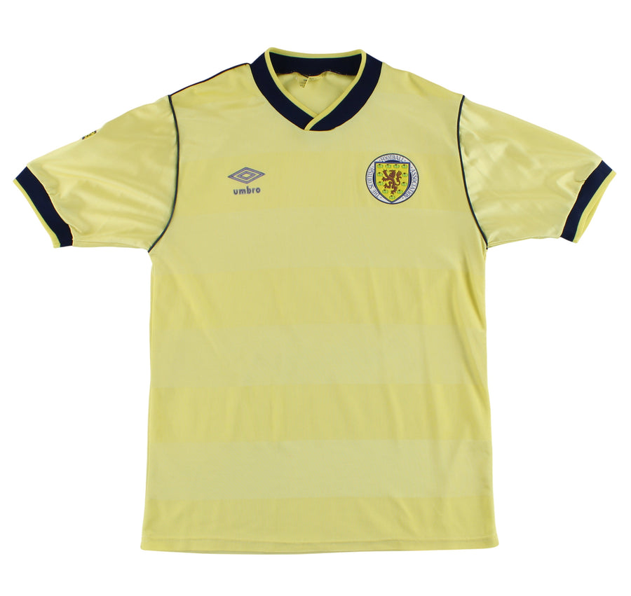 1986 Scotland Umbro Away Shirt M