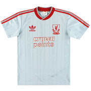 1987-88 Liverpool adidas Away Shirt L
