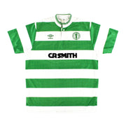 1987-89 Celtic Umbro Centenary Home Shirt L