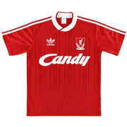 1988-89 Liverpool adidas Home Shirt Y - Classic Football Kit