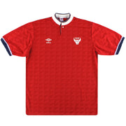 1988-89 Oxford United Umbro Away Shirt S - Classic Football Kit