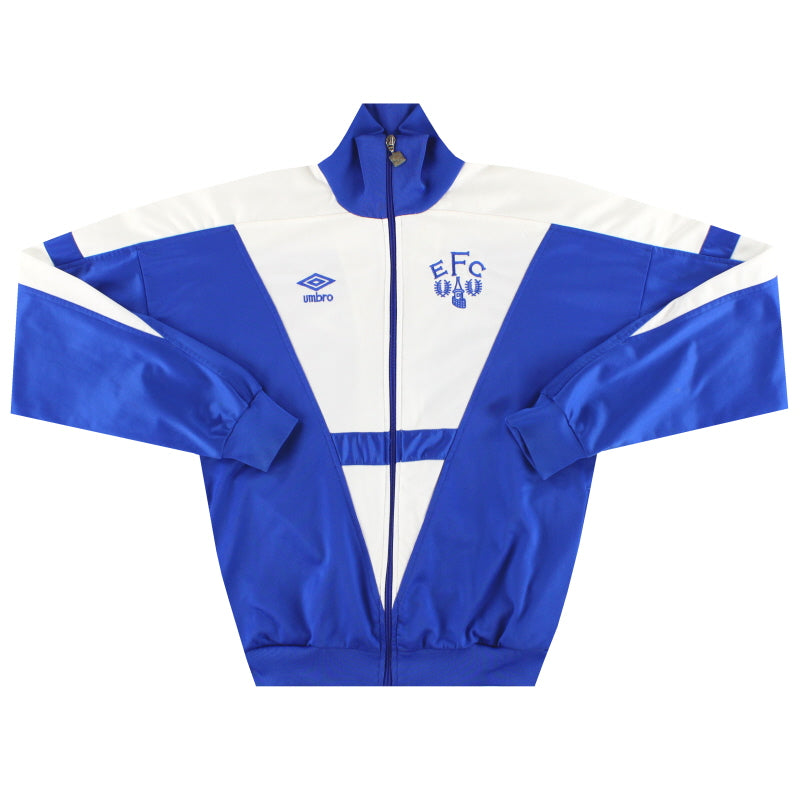 1988-90 Everton Umbro Zip Track Top *Mint* S