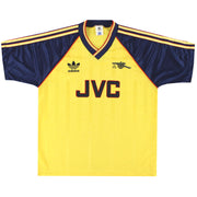 1988-91 Arsenal adidas Away Shirt XS - Classic Football Kit