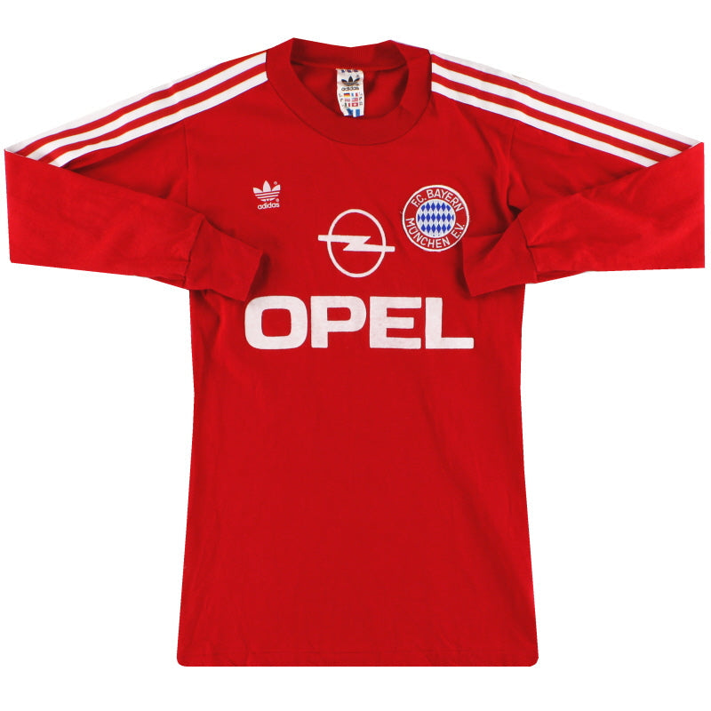 1989-91 Bayern Munich adidas Home Shirt L/S