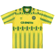 1989-91 Celtic Umbro Away Shirt L - Classic Football Kit