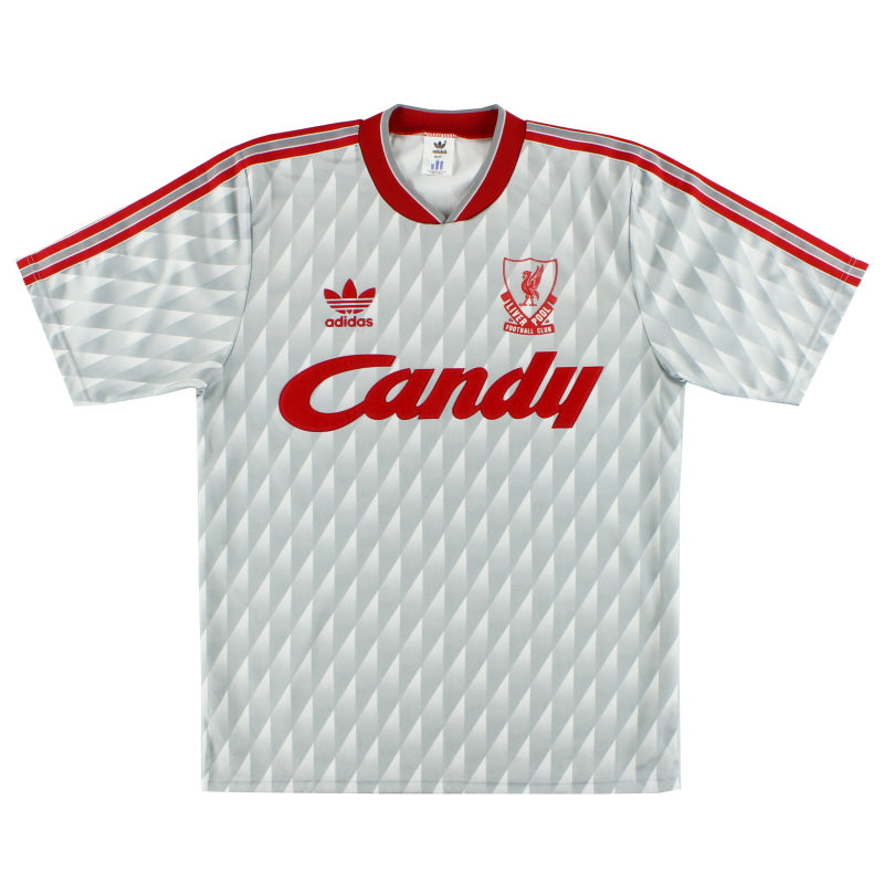 1989-91 Liverpool adidas Away Shirt S